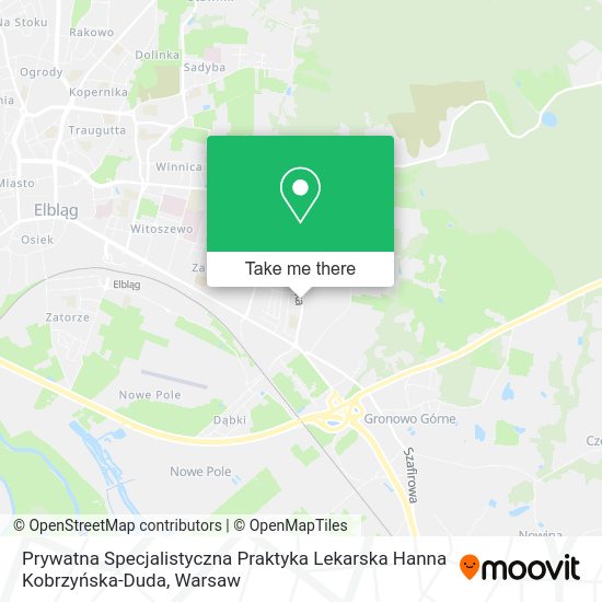 Prywatna Specjalistyczna Praktyka Lekarska Hanna Kobrzyńska-Duda map