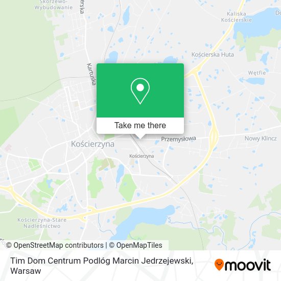 Tim Dom Centrum Podlóg Marcin Jedrzejewski map