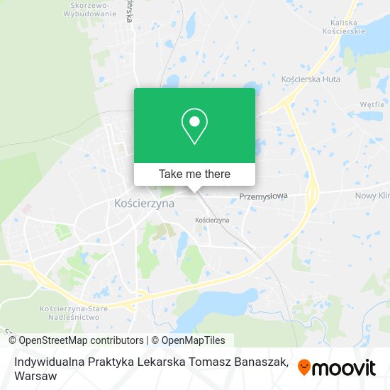 Indywidualna Praktyka Lekarska Tomasz Banaszak map