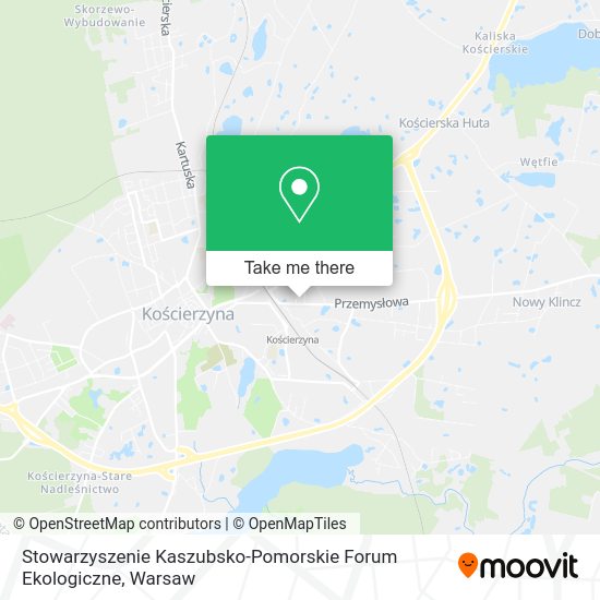 Stowarzyszenie Kaszubsko-Pomorskie Forum Ekologiczne map