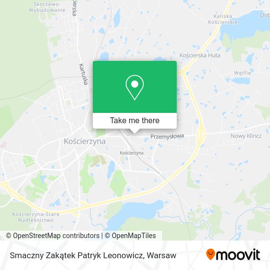 Smaczny Zakątek Patryk Leonowicz map