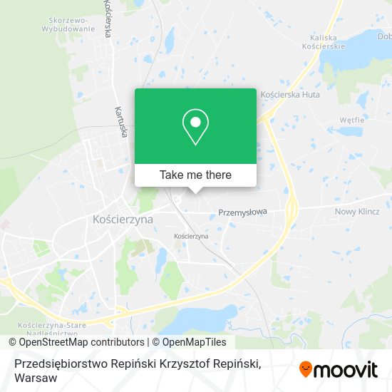 Przedsiębiorstwo Repiński Krzysztof Repiński map