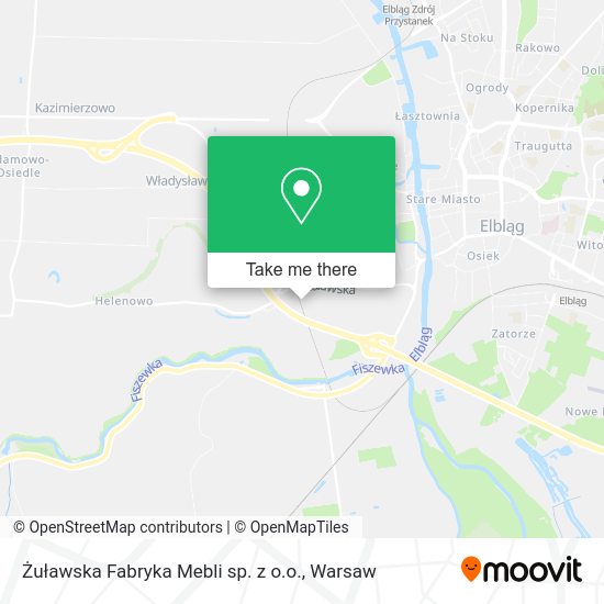 Żuławska Fabryka Mebli sp. z o.o. map