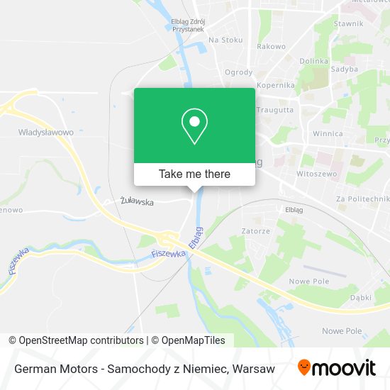 German Motors - Samochody z Niemiec map