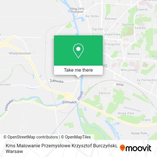 Kms Malowanie Przemysłowe Krzysztof Burczyński map