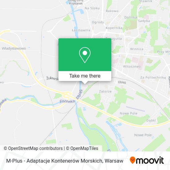 M-Plus - Adaptacje Kontenerów Morskich map