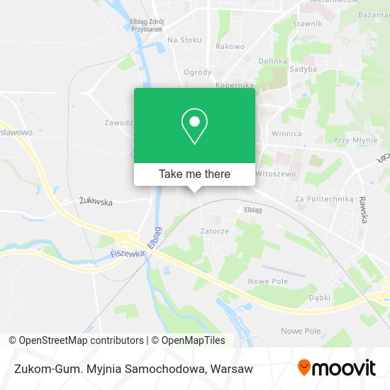 Zukom-Gum. Myjnia Samochodowa map