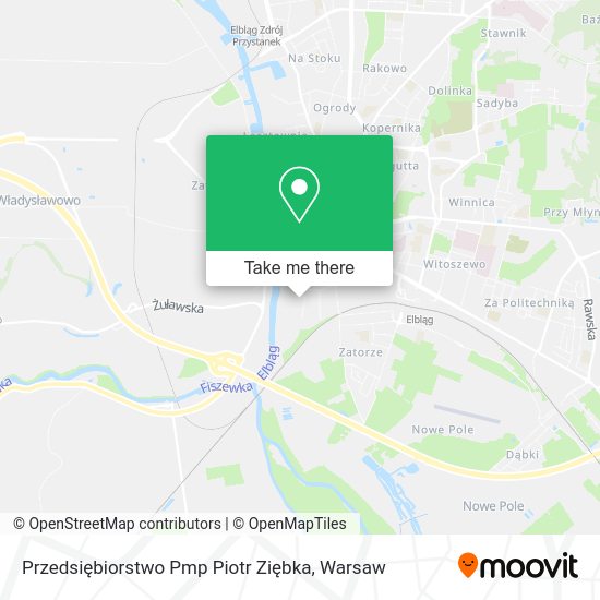 Przedsiębiorstwo Pmp Piotr Ziębka map