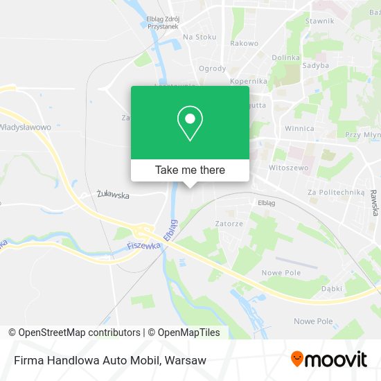 Firma Handlowa Auto Mobil map