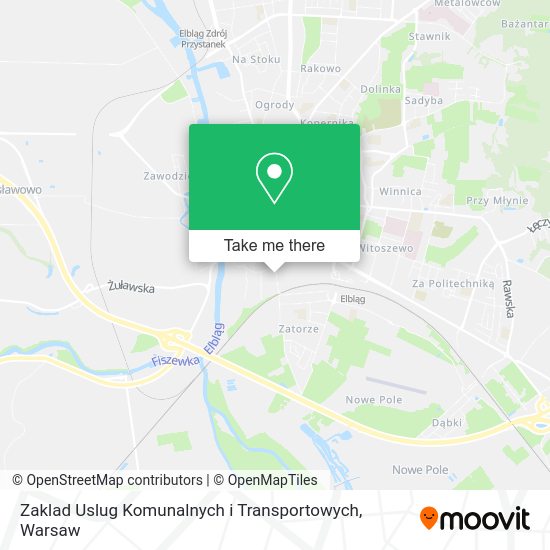 Карта Zaklad Uslug Komunalnych i Transportowych