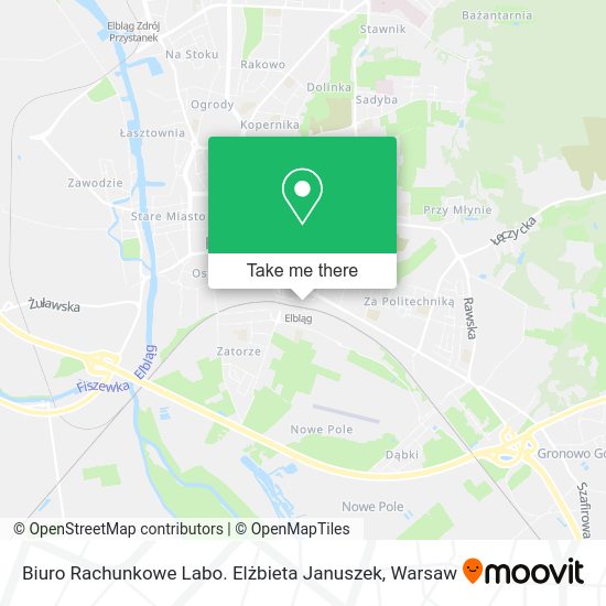 Biuro Rachunkowe Labo. Elżbieta Januszek map