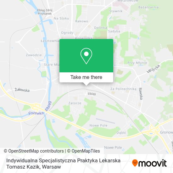 Карта Indywidualna Specjalistyczna Praktyka Lekarska Tomasz Kazik