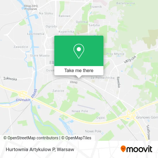 Hurtownia Artykulow P map