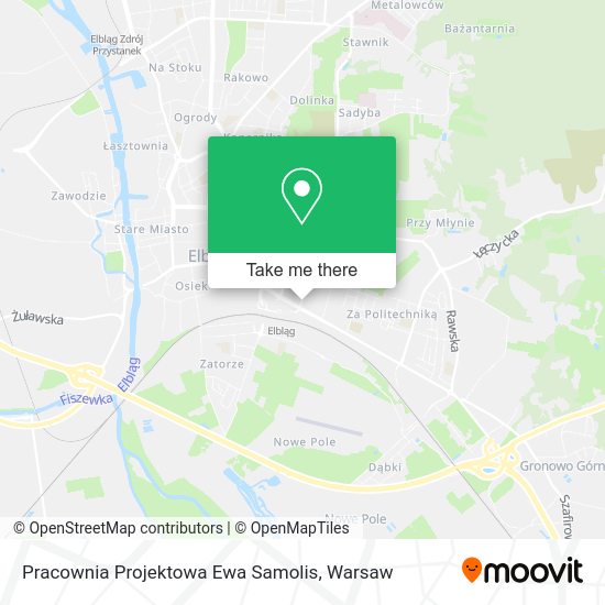 Pracownia Projektowa Ewa Samolis map