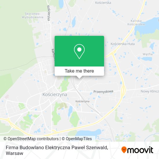 Firma Budowlano Elektryczna Paweł Szenwald map