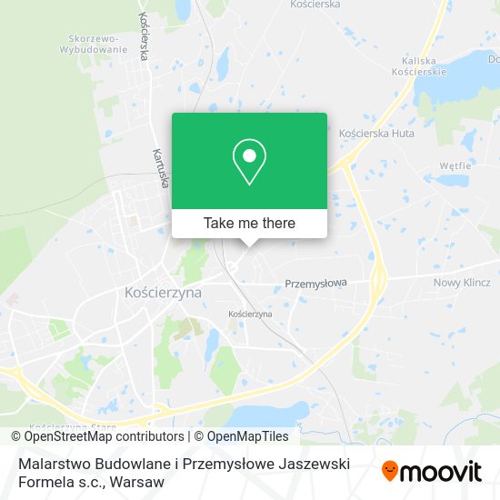 Malarstwo Budowlane i Przemysłowe Jaszewski Formela s.c. map