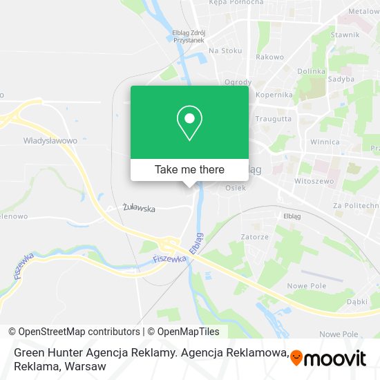 Green Hunter Agencja Reklamy. Agencja Reklamowa, Reklama map