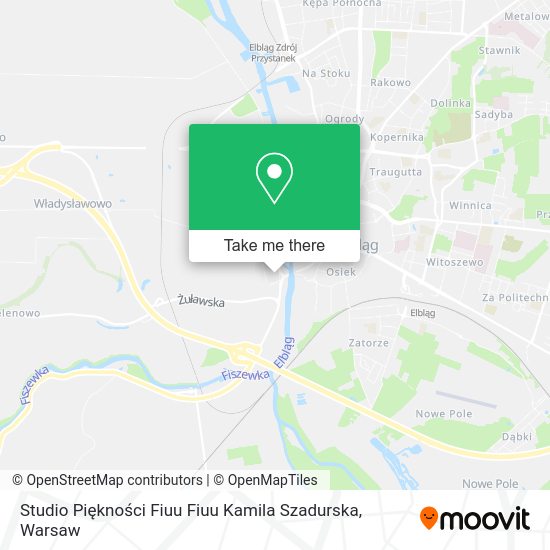 Studio Piękności Fiuu Fiuu Kamila Szadurska map