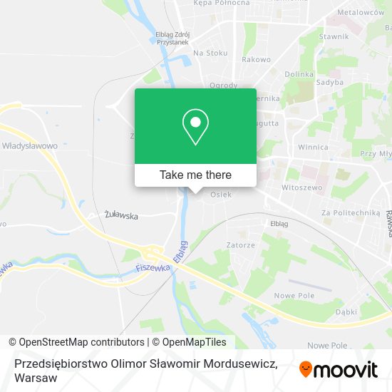 Przedsiębiorstwo Olimor Sławomir Mordusewicz map