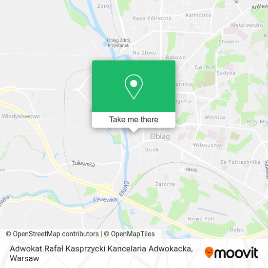 Adwokat Rafał Kasprzycki Kancelaria Adwokacka map