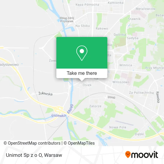 Карта Unimot Sp z o O
