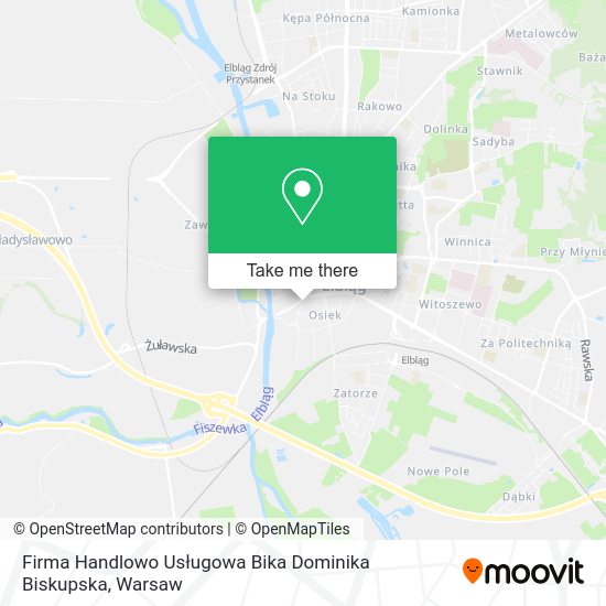 Firma Handlowo Usługowa Bika Dominika Biskupska map