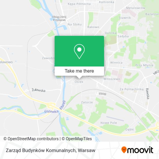 Zarząd Budynków Komunalnych map