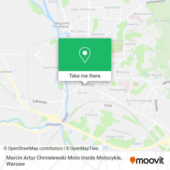 Marcin Artur Chmielewski Moto Inside Motocykle map