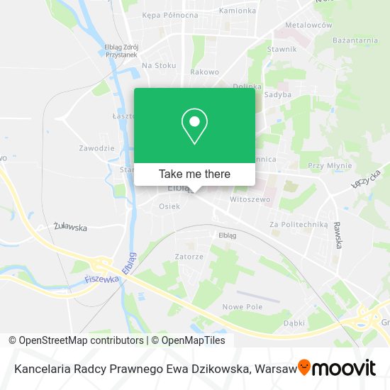 Kancelaria Radcy Prawnego Ewa Dzikowska map