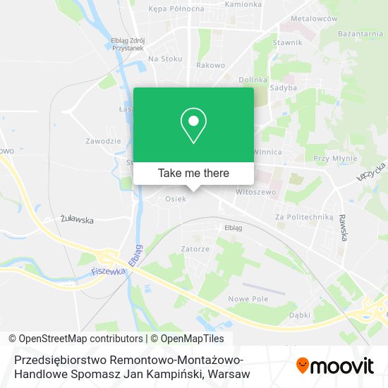 Przedsiębiorstwo Remontowo-Montażowo-Handlowe Spomasz Jan Kampiński map