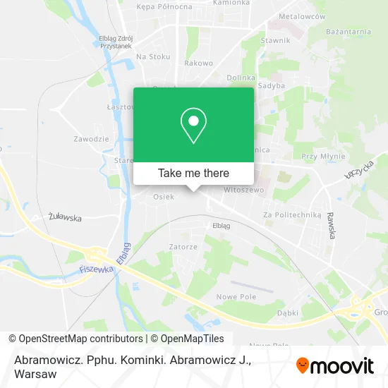 Карта Abramowicz. Pphu. Kominki. Abramowicz J.
