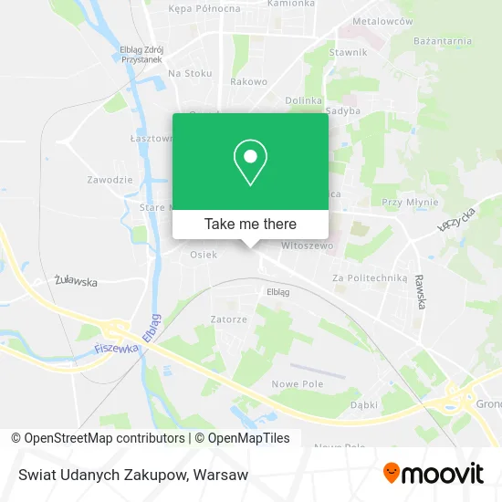 Карта Swiat Udanych Zakupow