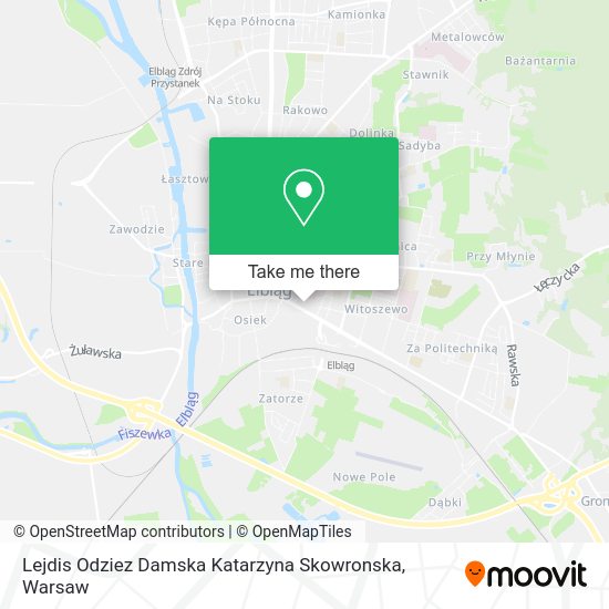 Lejdis Odziez Damska Katarzyna Skowronska map