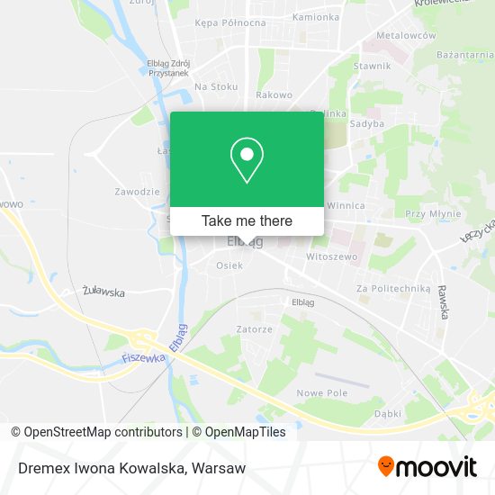 Dremex Iwona Kowalska map