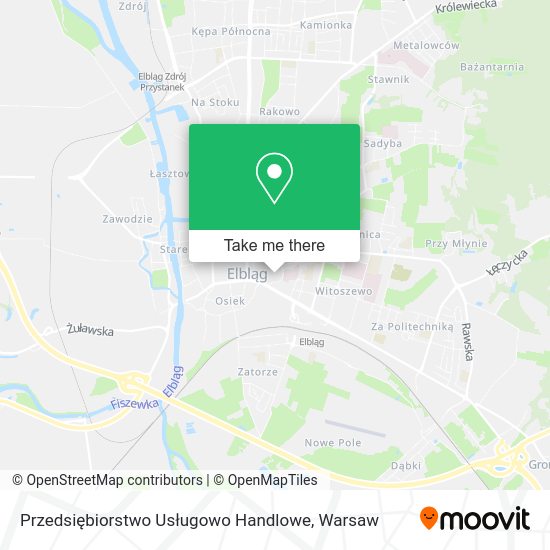 Przedsiębiorstwo Usługowo Handlowe map