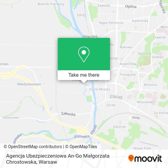 Agencja Ubezpieczeniowa An-Go Małgorzata Chrostowska map