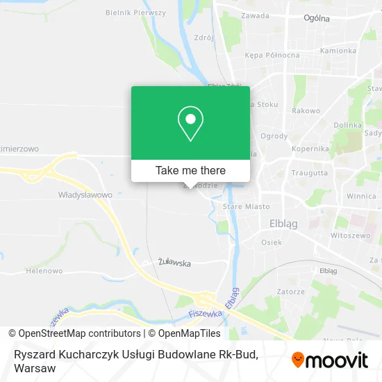 Ryszard Kucharczyk Usługi Budowlane Rk-Bud map