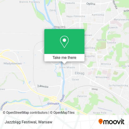 Jazzbląg Festiwal map