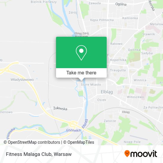 Fitness Malaga Club map