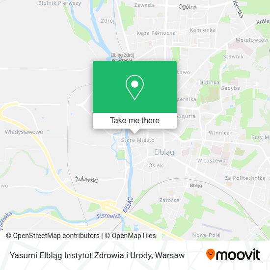 Карта Yasumi Elbląg Instytut Zdrowia i Urody