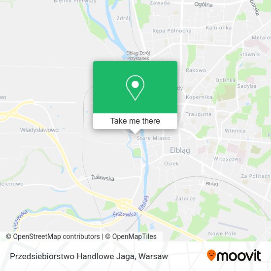 Przedsiebiorstwo Handlowe Jaga map