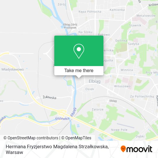 Hermana Fryzjerstwo Magdalena Strzałkowska map