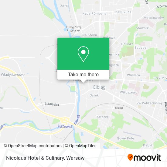 Nicolaus Hotel & Culinary map