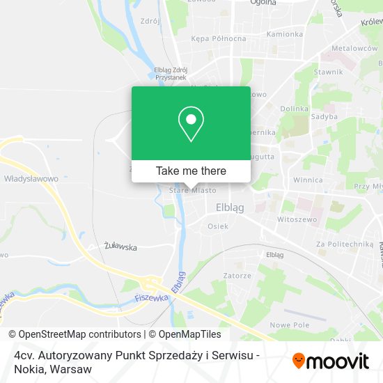 4cv. Autoryzowany Punkt Sprzedaży i Serwisu - Nokia map