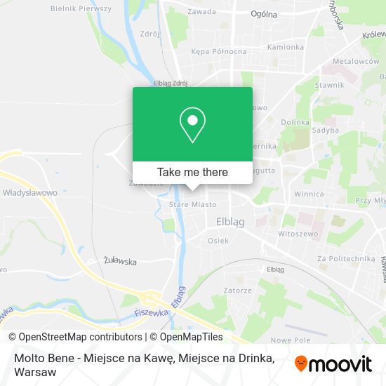 Molto Bene - Miejsce na Kawę, Miejsce na Drinka map