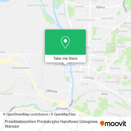 Карта Przedsiebiorstwo Produkcyjno Handlowo Uslugowe