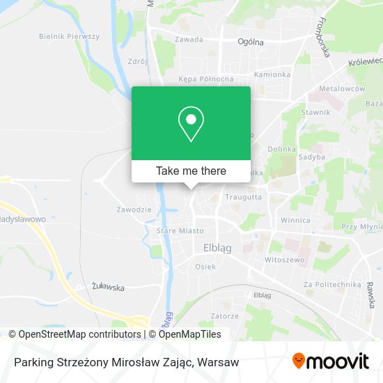 Parking Strzeżony Mirosław Zając map