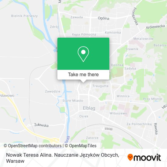 Nowak Teresa Alina. Nauczanie Języków Obcych map