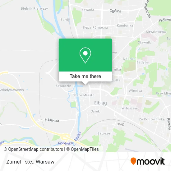 Карта Zamel - s.c.