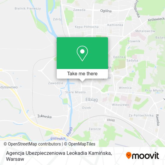 Agencja Ubezpieczeniowa Leokadia Kamińska map